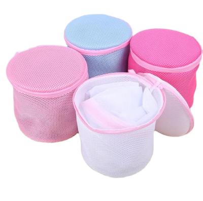 China Foldable Laundry Bags High End Shenzhen Factory Mash Laundry Zipper Bag Bra Foldable Laundry Bags for sale