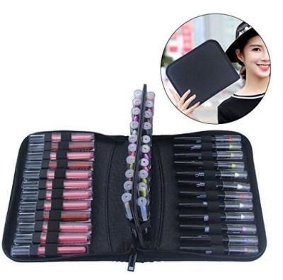 China Fashion Lipstick Organizer, Lipstick Case, 36 Slots Waterproof And Non-slip Lipstick Bag Cosmetic Organizer for sale