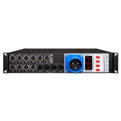 China All kinds of LAS4+1stage music performance lighting sound equipment power distro 2U rack power distribution unit for sale