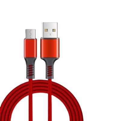 China 2021 New Style Mobile Phone Usb Data Cable Fast Charging Nylon Braided Mirco Charger Cable for sale