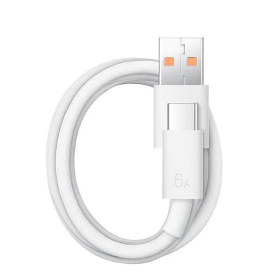 China Factory Direct Sale 6a Usb Type-c Android Directly Cable Super Fast Charging Mobile Phone Data Cable For Huawei Samsung for sale