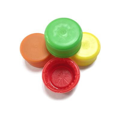 China Non Spill Standard 28mm High Quality Plastic Mineral Water Bottle Caps For Sale for sale