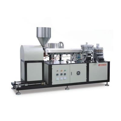 China High Speed ​​Automatic Beverage PVC Cap Tapping Inserting Lining Machine For Lids for sale