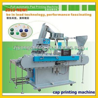 China 2013 new patent cap cap pad printing machine hats tampo plastic capping printing machine/cap closure machine for sale