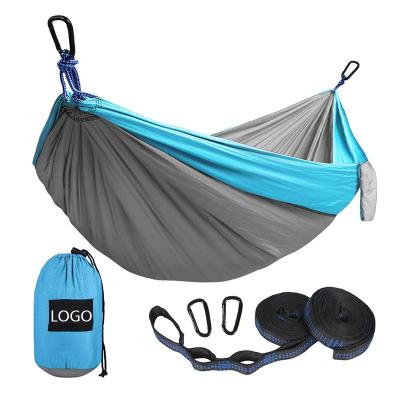 China LOW MOQ Adult Fast Delivery Manufacturer Custom Double And Lightweight Single Travel Camping Hammock Outdoors for sale