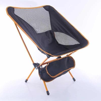 China Factory Modern Camping Chair Backpacking Portable Compact Ultralight Outdoor Folding Boosting Chair with Carry Bag for Outdoor Beach for sale