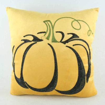 China 2021 Fall Pumpkin Decor Folded Cushion for sale