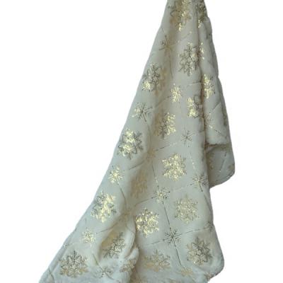 China European American Style Folded Decorate New PV Fleece Table Runner For Home Decoration for sale