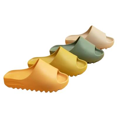 China CUSHIONING 2022 thick-soled high-heeled slippers for lovers new fish soft toe shoes design serrated sandals for sale