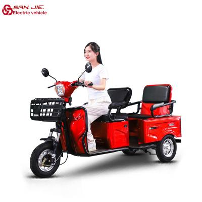 China Golf course or rent for adult high quality electric pedicab folding e bikes electric cargo tricycle for adult electric cargo tricycle for sale