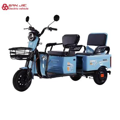 China Golf Course or Rent Universal Small Electric Passenger and Cargo Tricycle Electric Vehicle for 25 OEM ODM 60V Older EEC Red Electric Car for sale