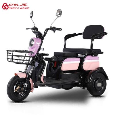 China Xuzhou Sanjie Golf Course Or Rent 25 Folding Xuzhou Sanjie Three Wheel Mobility Scooter China Factory 3 Wheel Adults OEM ODM 60V X3 12 Electric Red Tube for sale