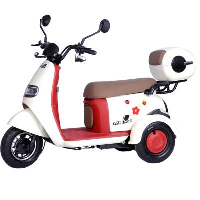 China Golf course or rental electric tricycle for the elderly or adults family use can take children passenger-cargo lightweight electric tricycle for sale