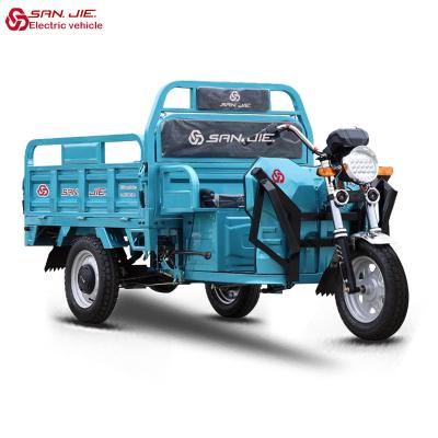 China Manufacturer Direct Sales 1000W Strong Loading Capacity Electric Cargo Tricycle For Adult Electric Tricycle for sale