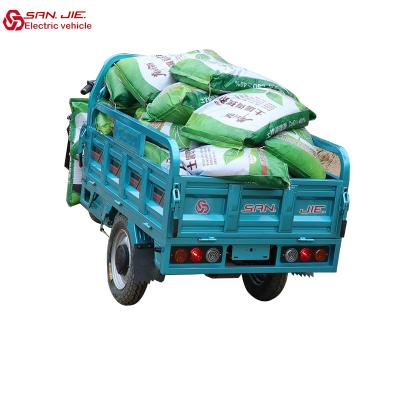 China Powerful cargo motor farm use 1200W motor electric cargo tricycle for adult cargo electric tricycle for sale