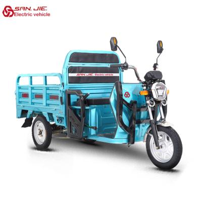 China Powerful motor electric cargo tricycle farm use electric cargo tricycle for adult electric tricycle for sale