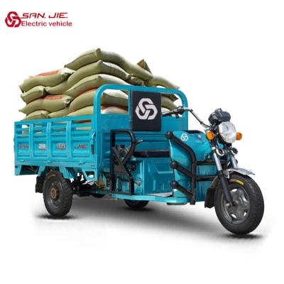 China SANJIE cargo 3 wheeled electric tricycle delivery tricycle chinese adult delivery tricycle delivery truck for sale