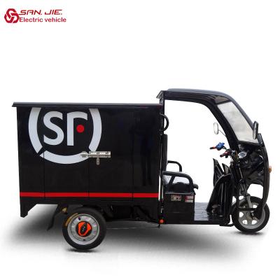 China SANJIE 60V1000W Cargo Parcel Delivery Vehicle Cargo Bike Tricycles For Adults Truck Truck Electric Vehicles for sale