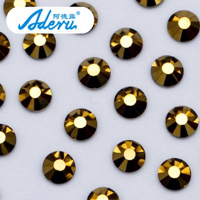 China Easily Transferred On Clothing Adru Shiny Crystal Diamond Crystal Decoration Set Stone Flat Back Wholesale Hot Fix Stone for sale