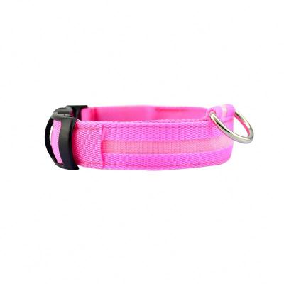 China Customized Modern Luminous Anti-collision Not Easy To Break Smart Pet Collar Led Pet Collar Super Bright for sale