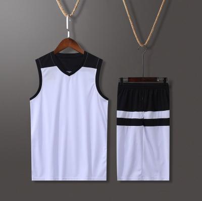 China Breathable sports basketball suit set 010 for sale