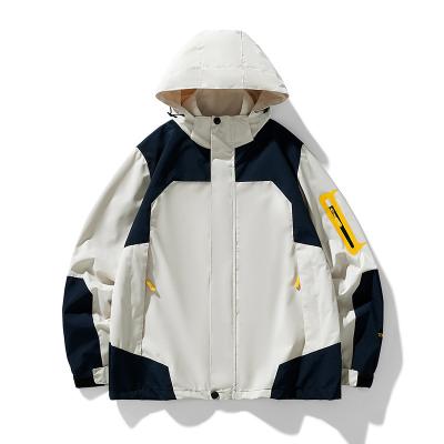 China 100% Polyester One-piece set of fall and winter windproof outdoor sports Waterproof Jacket for sale