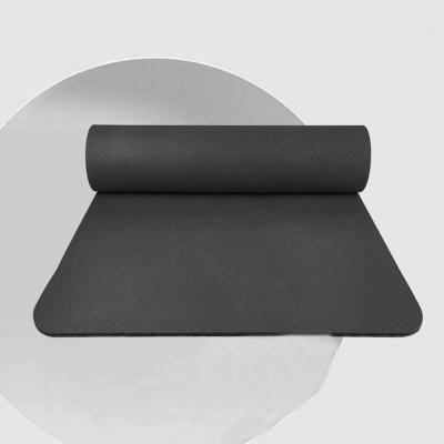 China TPE Thickened and widened yoga mat anti-slip fitness for sale