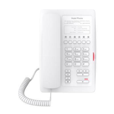 China Fanvil H3 Hotel Service Hotline Support Hotspot Black And White IP Basic Phone 2 SIP POE VoIP Lines H3 Telephone for sale