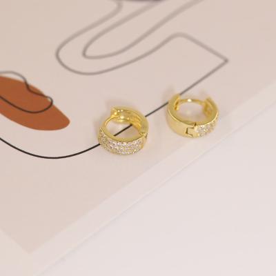 China FASHIONABLE Circles Diamond Statement Jewelry Designer Popular Brands Moissanite Rhinestone Earrings Women for sale