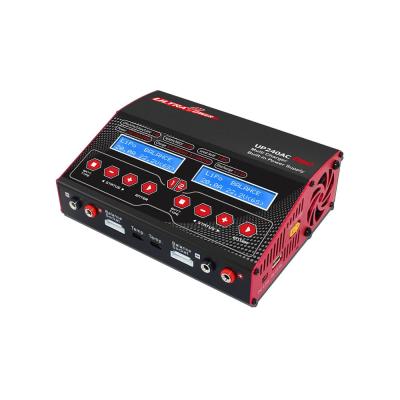 China High Quality Charging Ultra DUO 240W, 2X120W 20.0A Dual Balance Charger Power UP240AC RC Discharger For LiPo LiHV LiIon LiFe NiMH Battery for sale