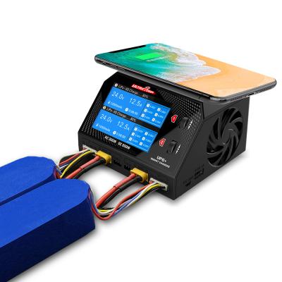 China Ultra Charging Power 600W 16A Lead Acid Battery Balance Wireless Fast Charger UP6+ LiPo LiHV NiMh NiCd for RC Drone Helicopter Car Boat for sale