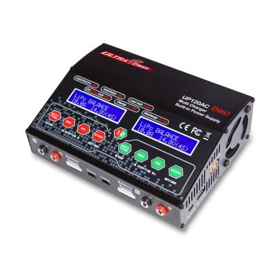 China Ultra Charging Power UP120AC DUO 2x120W 2x12A LiPo LiHV LiIon Lifetime NiMH NiCD Pb Battery Balance Battery Charger For RC Drone Quadcopter for sale