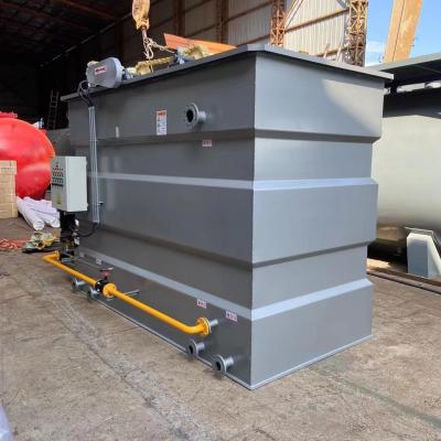 China Roestvrij staal Horizontale Stroom DAF Dissolved Air Flotation Machine Geïntegreerde 50m3/H Te koop