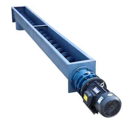 China Stainless Steel Silo Cement Screw Conveyor Machine Spiral For Powder for sale