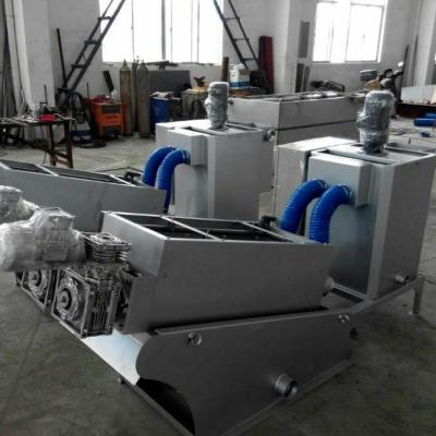 Chine machine de asséchage de boue de presse à la vis 4.5m3/h, équipement de asséchage de boue chimique à vendre