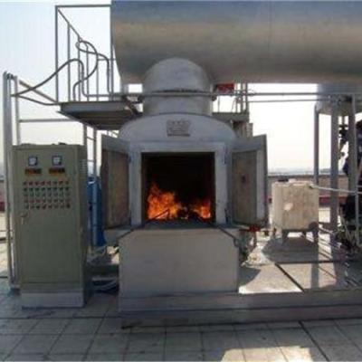 China 5Kw desperdiçam o controle de temperatura ajustável da máquina do incinerador à venda