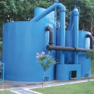 China Blue Automatic Valveless Gravity Filter For Sewage Treatment for sale