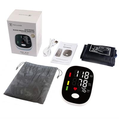 China Live Voice Automatic Portable Electric Wristband Blood Pressure Monitor Digital Blood Pressure Machine for sale