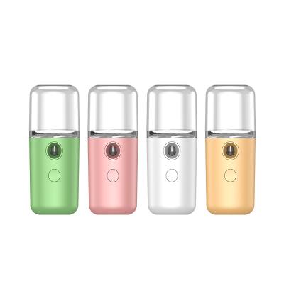 China Electric Nano Facial Moisturizer Skin Care Handy Nano Steamer Beauty Mist Sprayer for sale