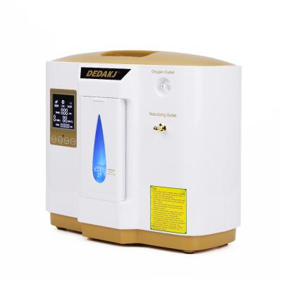 China Oxygen Making Home 7L Oxygen Concentrator 1-7L Portable Electric Oxygen Making Machine Dual Flow Generator Concentrador De Oxigeno Medical 96% for sale