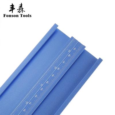 China Aluminum Alloy 100-1220mm Guide Rail Woodworking DIY Accessories 70 Type Push Down Chute Woodworking Workbench Modification for sale