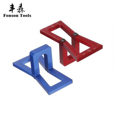 China Accurate Scale Woodworking Tools Dovetail Joint Tool Dovetail Locating Mortising Gauge for sale