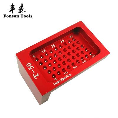 China Convenient Line Woodworking Scriber Scribing Gauge Scribing Ruler Carpentry Hole Ruler With Metric Inch for sale