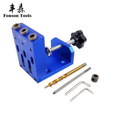 China XK-R3 Accurate Scale Guide Bit Inclined Jig Marker For Plates Hole Woodworking Splicing Oblique Drill for sale