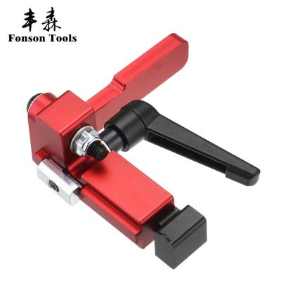 China Convenient 75 Type Miter T Track Stop Diy Woodworking Limiter Hand Tools for sale