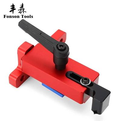 China Convenient 45 Type Miter T Track Stop Diy Woodworking Limiter Hand Tools for sale