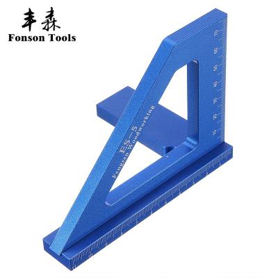 China Woodworking Angle Marking Hot Sale Woodworking Square Angle Ruler Rriangular Rule Carpenter's Marking Device for sale