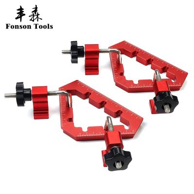 China Adjustable Positioning Panel 90/45 Degree L Shaped Auxiliary Mount Placing Panel Fastener Clip Woodworking for sale