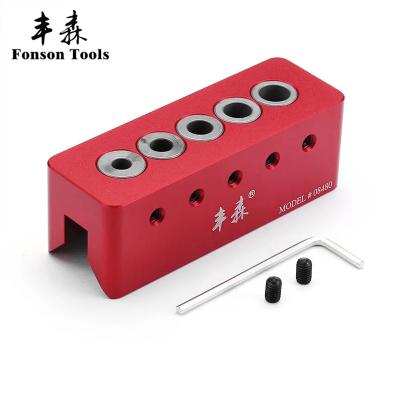 China Accurate Scale Aluminum Alloy Broaching Jig Set Finger Drilling Position Jig Cam Wooden Jig for sale