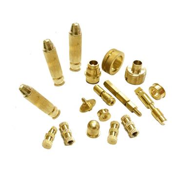 China Custom M3 M4 M5 Stud Metal Hexagon Brass Machining Wholesale Brass Screws for sale